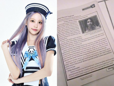 Carmen Hearts2Hearts Masuk Buku Pelajaran SD, Jadi Sosok Inspiratif