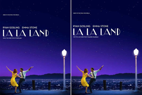 Poster La La Land Diubah Setelah 10 Tahun, Pose Tangan Ryan Gosling Akhirnya Diperbaiki