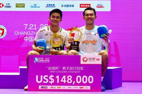 Fajar/Fikri Kuras Tenaga Demi Gelar China Open 2026
