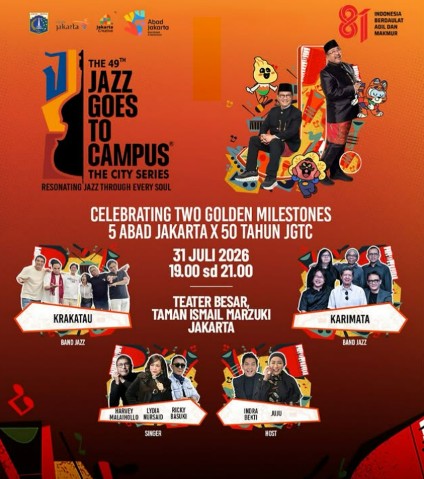 JGTC The City Series Vol.2 Hadirkan Band Jazz Legendaris Karimata dan Krakatau, Yuk Merapat!