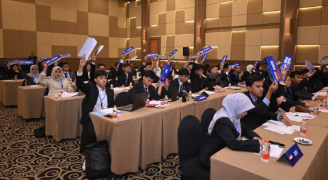200 Pelajar Cari Solusi Pendidikan Inklusif bagi Siswa Disabilitas Lewat Simulasi Sidang PBB