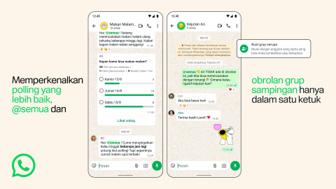 Polling di Grup Chat WhatsApp Sekarang Bisa Lebih Anonymous