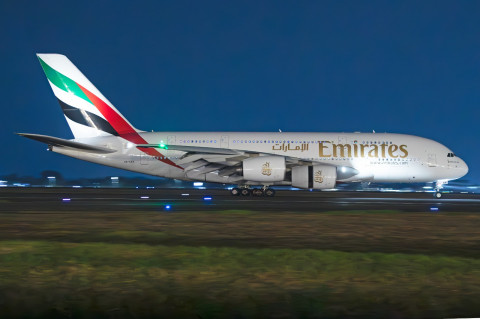 Airbus A380 Emirates Hadir Perdana di Jakarta, Bawa Skuad AC Milan