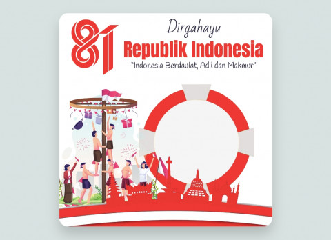 20 Link Twibbon HUT ke-81 RI, Lengkap dengan Cara Pakainya