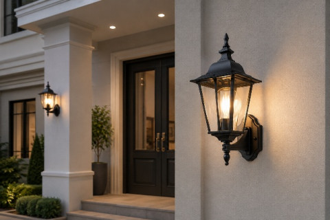 5 Model Lampu Teras Minimalis untuk Rumah, Bikin Hunian Makin Estetik