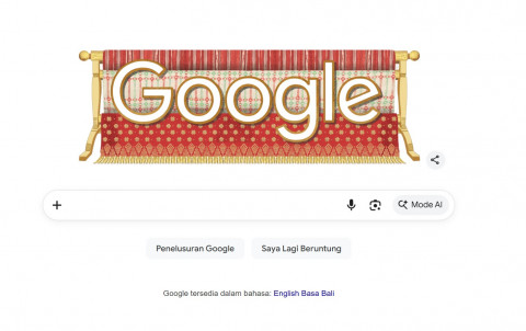 Google Doodle Hari Ini Rayakan HUT RI ke-81 dengan Kain Tenun Nusantara