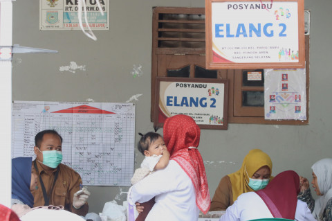 ​Warga Antusias Ikuti Pemeriksaan Kesehatan