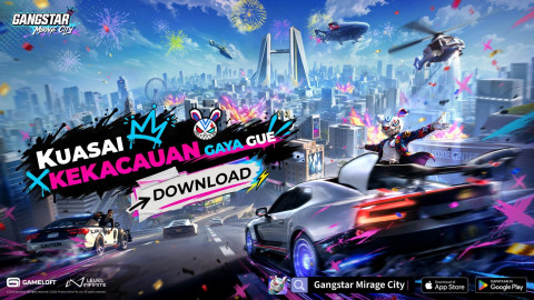 Gangstar Mirage City Resmi Hadir di Indonesia, Tembus 30 Juta Pra-registrasi