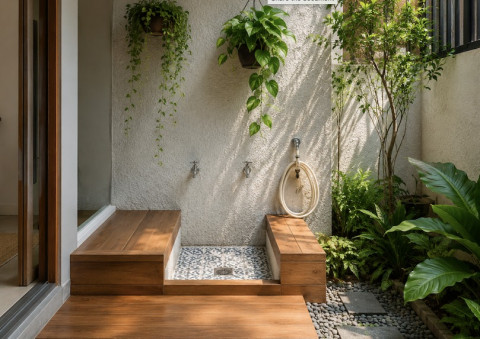 Hemat Ruang, Ini 5 Model Tempat Wudu yang Cocok untuk Rumah