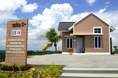SIG Pamerkan Bata Interlock Presisi dalam Danantara Housing Expo