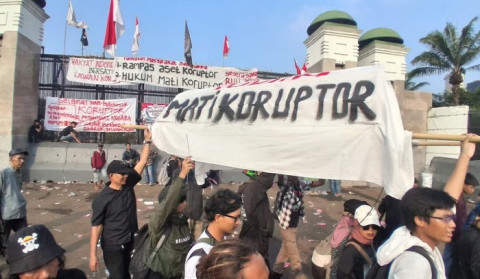 Polisi Amankan 63 Orang saat Aksi Demo, Diduga Terkait Jaringan Anarko