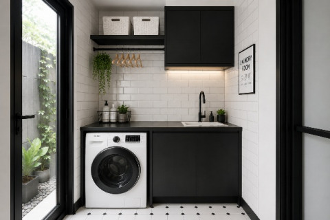 5 Model Laundry Room Minimalis untuk Ruang Sempit