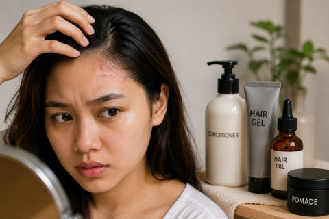 Jerawatan Padahal Rajin Skincare? Bisa Jadi Produk Rambutmu Penyebabnya!