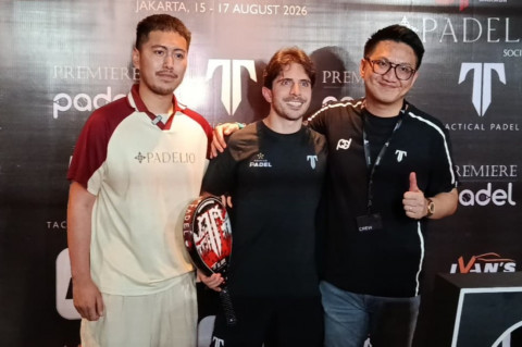 Lucas Bergamini Hadir di Indonesia, Premiere Padel Suguhkan Pengalaman Baru