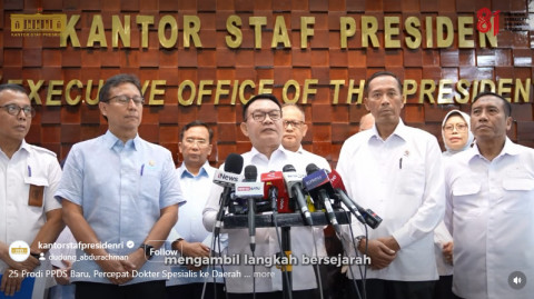 Pemerintah Ungkap Hambatan Pendidikan Dokter Spesialis: Ada Ego Sektoral