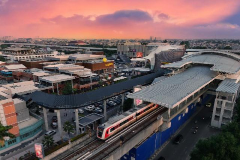 Konektivitas LRT Perkuat Konsep Kota Terintegrasi di Jakarta