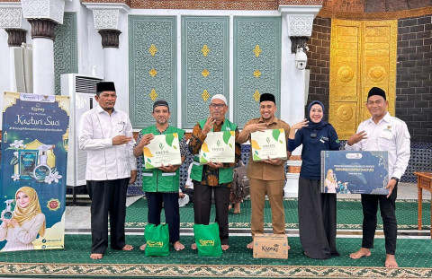 Kolaborasi Sosial Dorong Hadirnya Lingkungan Masjid yang Wangi dan Nyaman
