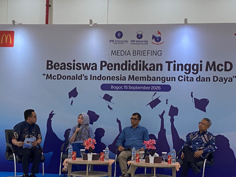 Gandeng YAPI, McDonald's Indonesia Beri Beasiswa S1 ke 35 Mahasiswa IPB