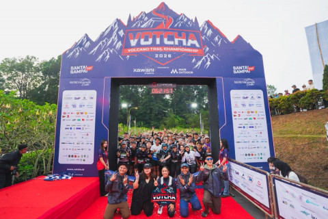 VOTCHA 2026 Gaet 1.765 Pelari dari 15 Negara, Bawa Konsep Ring of Fire
