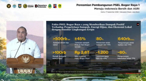 PSEL Bogor Raya 1 Mulai Dibangun, 1.500 Ton Sampah per Hari Bakal Diubah Jadi Listrik