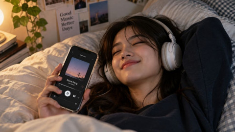 Lagu yang Sama Kamu Putar Sampe 20 Kali, Otak Ternyata Bilang Begini