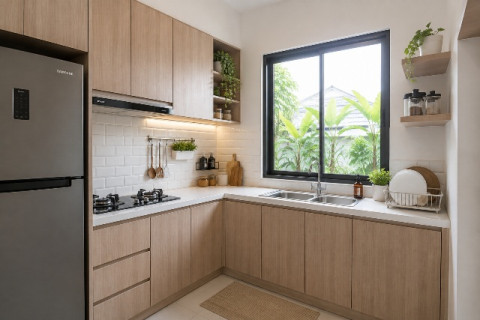 7 Cara Membuat Dapur Kecil Terlihat Lebih Luas
