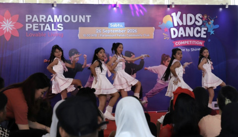 Paramount Petals Ajak Anak Berani Tampil Lewat Kompetisi Dance