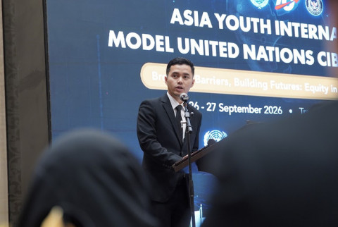 312 Pelajar Simulasi Jadi Diplomat di AYIMUN, Bahas Kemiskinan hingga AI