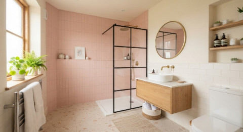 5 Inspirasi Kamar Mandi Warna Pastel yang Bikin Ruangan Lebih Lembut