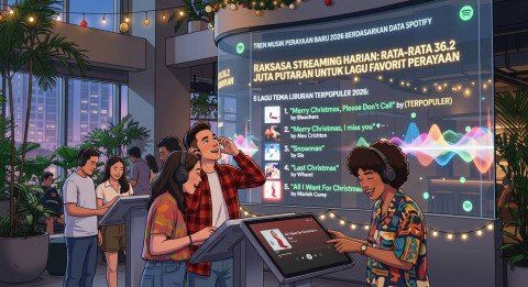 Spotify Ungkap Tren Lagu Liburan 2026, Ini Daftar yang Paling Banyak Didengar