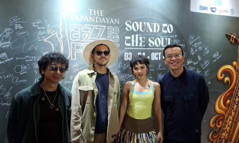 Musik Disko Diskoria dan Andien Tutup The Papandayan Jazz Fest 2026 Hari Pertama