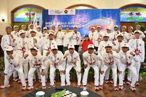 NPC Indonesia Gelar Doa Bersama untuk Timnas Sepak Bola CP