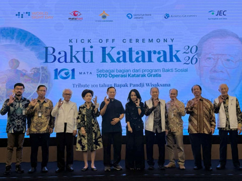 Bukan Cuma Tribute, 101 Pasien Dapat Operasi Katarak Gratis