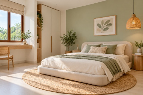 5 Inspirasi Desain Kamar Tidur Minimalis agar Terasa Adem