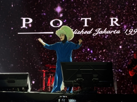 Melly Goeslaw Ajak Penonton Synchronize Fest 2026 Berdoa untuk Karhutla Kalimantan
