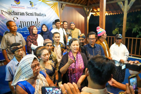 Dorong Pelestarian Kesenian Emprak, Rerie: Restorasi Indonesia Harus Berakar pada Kebudayaan