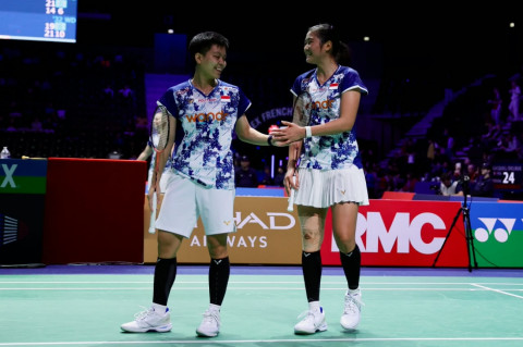 French Open 2026: Tiwi/Fadia ke Babak 16 Besar Usai Tekuk Teman Sendiri