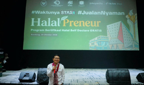 Pemerintah Perkuat Ekosistem Produk Halal, UMKM Didorong Penuhi Sertifikasi