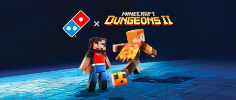 Panduan Klaim Skin dan Item Gratis Kolaborasi Minecraft x Domino's