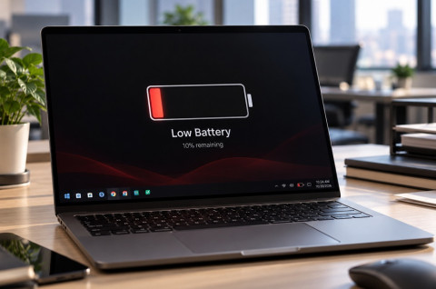 5 Penyebab Utama Baterai Laptop Cepat Habis