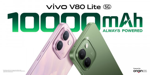 vivo V80 Lite 5G Resmi Hadir di Indonesia, Bawa Baterai 10.000mAh dan Rekor Dunia