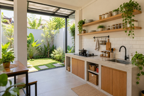 Tak Perlu Banyak Furnitur, Ini 5 Model Dapur Sederhana dan Murah