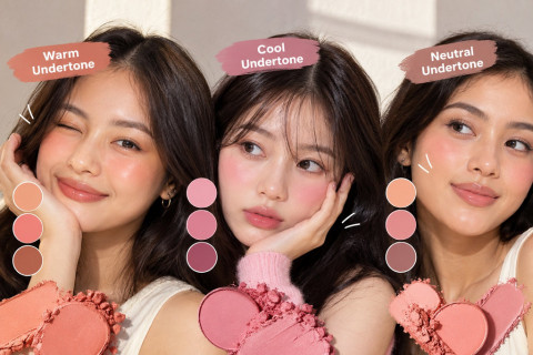 Biar Nggak Bikin Kusam, Ini Warna Blush On Sesuai Undertone