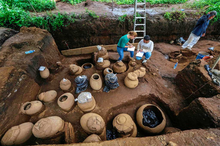 Pekerja Temukan Makam Berusia 1.200 Tahun di Nikaragua