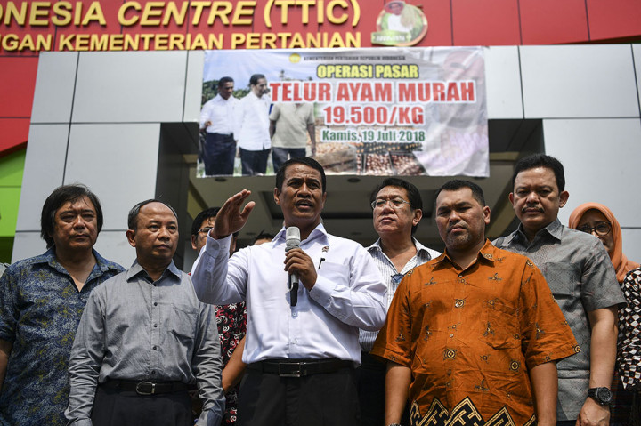 Stabilkan Harga Telur, Kementan Gelar Operasi Pasar