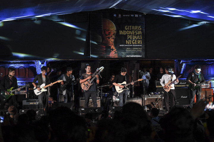 Gitaris Indonesia Gelar Konser Amal untuk Korban Gempa