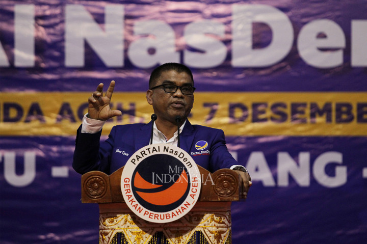 Surya Paloh Buka Pembekalan Caleg NasDem di Aceh
