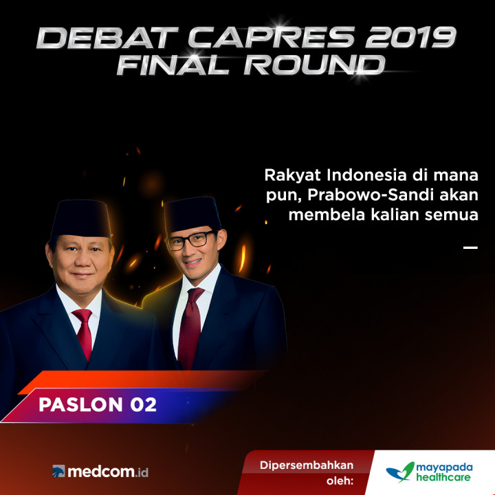 Kutipan Cawapres Paslon 02 Sandiaga Uno