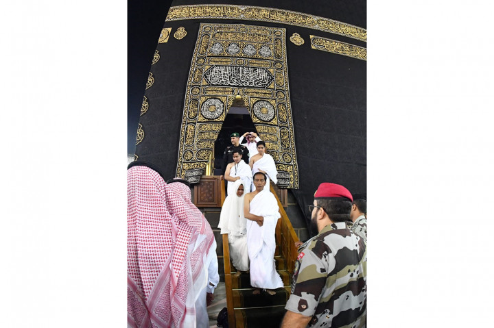 Umrah, Jokowi Masuk ke Dalam Kakbah
