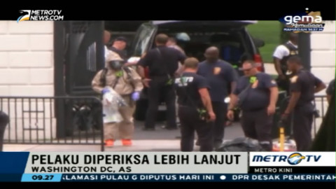 Gedung Putih Ditutup Akibat Benda Mencurigakan